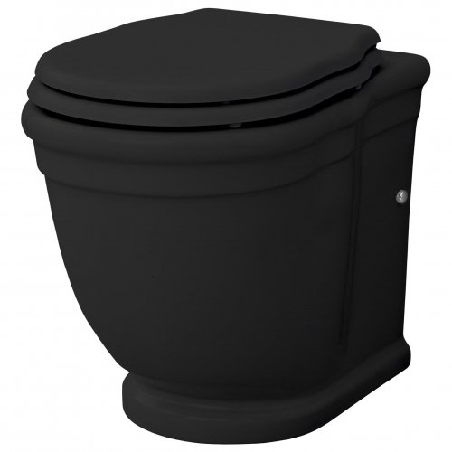 Підлоговий унітаз Artceram Hermitage, black glossy (HEV005 03; 00) Купити Підлоговий унітаз Artceram Hermitage, black glossy (HEV005 03; 00) в Києві vannaja.kiev.ua