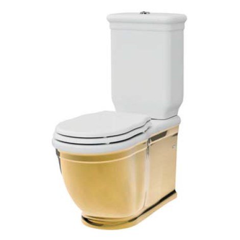 Унитаз-компакт Artceram Hermitage, white glossy/gold bicolor (HEV006 01; 56) Купить Унитаз-компакт Artceram Hermitage, white glossy/gold bicolor (HEV006 01; 56) в Киеве vannaja.kiev.ua