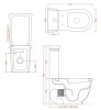 Унитаз-компакт Artceram Hermitage, black glossy (HEV006 03; 00) Купить Унитаз-компакт Artceram Hermitage, black glossy (HEV006 03; 00) в Киеве vannaja.kiev.ua