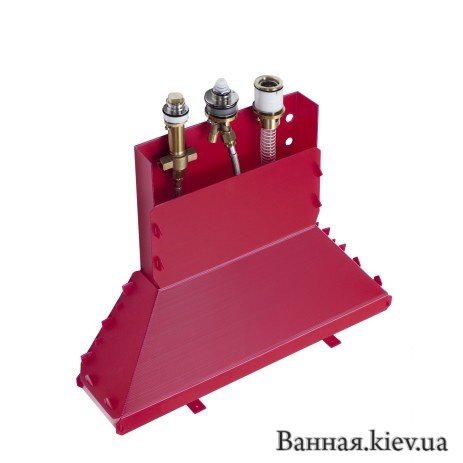 Купить Hansgrohe 13437180 Скрытая Часть Смесителя для Ванны на 3 Отверстия Германия в Киеве vannaja.kiev.ua