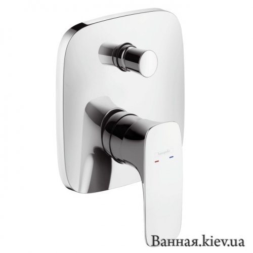 Купить Hansgrohe 15445000 PuraVida 15445 Смеситель для Ванны Однорычажный СМ Германия в Киеве vannaja.kiev.ua