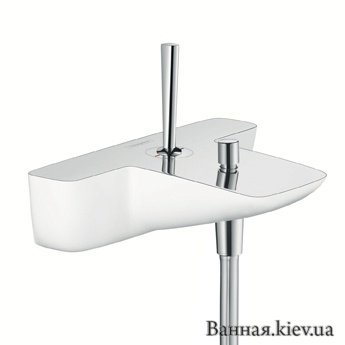 Hansgrohe 15472400 PuraVida 154724 (белый/хром) Смеситель для Ванны Германия Купить Hansgrohe 15472400 PuraVida 154724 (белый/хром) Смеситель для Ванны Германия в Киеве vannaja.kiev.ua