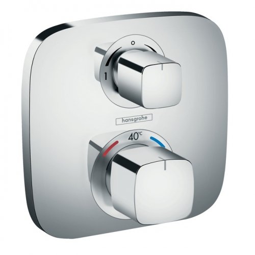 Купити Hansgrohe 15708000 Ecostat E 15780 Термостат для Ванни Вбудований Німеччина на два споживача, хром в Києві vannaja.kiev.ua