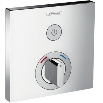 Купить Hansgrohe 15767000 ShowerSelect 15767 Смеситель для Душа Скрытого Монтажа Термостат Один Потребитель в Киеве vannaja.kiev.ua