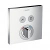 Hansgrohe 15768000 ShowerSelect 15768 Смеситель для Двух Потребителей Наружная Часть Купить Hansgrohe 15768000 ShowerSelect 15768 Смеситель для Двух Потребителей Наружная Часть в Киеве vannaja.kiev.ua