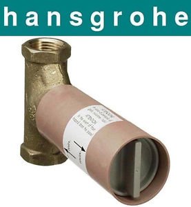 Купить Hansgrohe 15970180 Запорный Вентиль Скрытая Часть (Шпиндельная, Расход 130 л/мин) в Киеве vannaja.kiev.ua