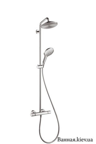 Купить Hansgrohe 27115000 Raindance 27115 Select Showerpipe 240 Душевая система ( Рейнданс Селект Шоуерпайп 240 ) в Киеве vannaja.kiev.ua