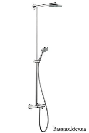 Hansgrohe 27146000 Raindance Showerpipe 27146 Верхній Душ 180мм Винос 460мм Купити Hansgrohe 27146000 Raindance Showerpipe 27146 Верхній Душ 180мм Винос 460мм в Києві vannaja.kiev.ua