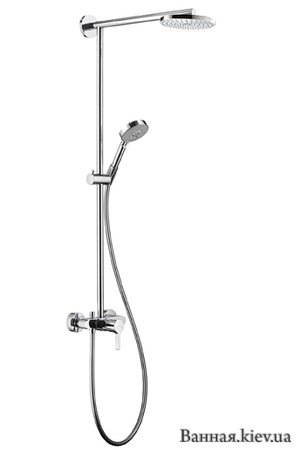 Купить Hansgrohe 27191000 Raindance 27191 Showerpipe, Верхний Душ 180мм, Вынос 460мм в Киеве vannaja.kiev.ua