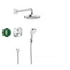 Купити Hansgrohe 27294000 Croma Select E 27294 Душовий Комплект Душова Система з Верхнім Душем Ручним Душем і термостатичні змішувачі для Прихованого Монтажу Колір Хром в Києві vannaja.kiev.ua