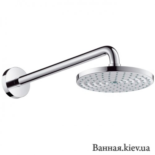Hansgrohe 27468000 Верхній душ 27468 Raindance AIR 180 мм, тримач 389 мм Купити Hansgrohe 27468000 Верхній душ 27468 Raindance AIR 180 мм, тримач 389 мм в Києві vannaja.kiev.ua