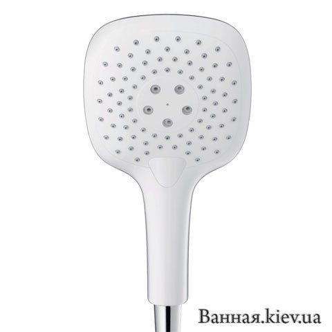 Hansgrohe 28557400 PuraVida 150 3jet Ручний душ 285574 Німеччина Колір - Білий / Хром Купити Hansgrohe 28557400 PuraVida 150 3jet Ручний душ 285574 Німеччина Колір - Білий / Хром в Києві vannaja.kiev.ua