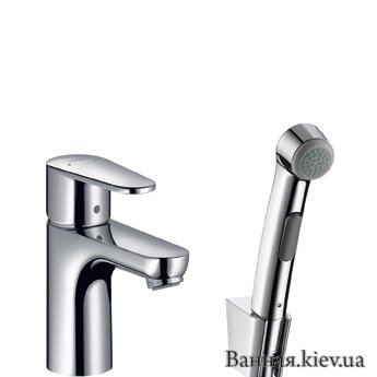Hansgrohe 31165000 Talis E2 31165 Смеситель для Раковины с Гигиеническим Душем Купить Hansgrohe 31165000 Talis E2 31165 Смеситель для Раковины с Гигиеническим Душем в Киеве vannaja.kiev.ua