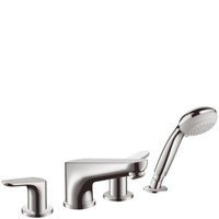 Смеситель HANSGROHE 31733 FOCUS E2 31733000 однорычажный без донного клапана, хром латунь