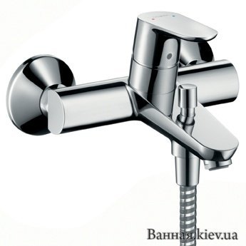 Змішувач для ванни HANSGROHE 31940 FOCUS E2 31940000 Європа Німеччина якість топ одноважільний, хром латунь Купити Змішувач для ванни HANSGROHE 31940 FOCUS E2 31940000 Європа Німеччина якість топ одноважільний, хром латунь в Києві vannaja.kiev.ua