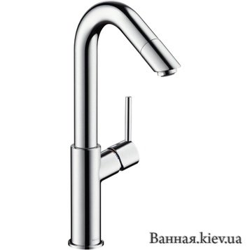 Hansgrohe 32055 Talis 32055000 Смеситель для раковины, поворотный излив 360 градусов, высота 250мм Германия Купить Hansgrohe 32055 Talis 32055000 Смеситель для раковины, поворотный излив 360 градусов, высота 250мм Германия в Киеве vannaja.kiev.ua