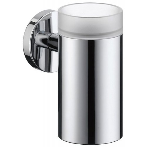 Купить Hansgrohe 40518000 Logis 40518 Стаканчик для Зубных Щеток с Держателем Аксессуары в Хроме Германия в Киеве vannaja.kiev.ua