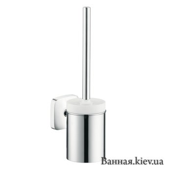 Hansgrohe 41505000 PuraVida 41505 Щетка для унитаза Аксессуар Туалетный ёршик Германия Купить Hansgrohe 41505000 PuraVida 41505 Щетка для унитаза Аксессуар Туалетный ёршик Германия в Киеве vannaja.kiev.ua