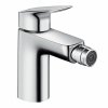 Купить Hansgrohe 71200000 Logis Смеситель для Биде Однорычажный с Донным клапаном Цвет Хром в Киеве vannaja.kiev.ua