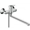 Hansgrohe 71402000 Logis 71402 смеситель для Ванны с длинным изливом 385 мм однорычажный и поворотным, Цвет Хром Купить Hansgrohe 71402000 Logis 71402 смеситель для Ванны с длинным изливом 385 мм однорычажный и поворотным, Цвет Хром в Киеве vannaja.kiev.ua