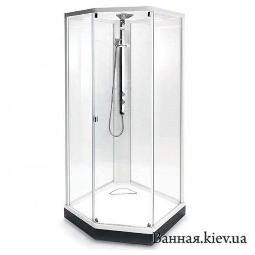 Ido 49850-27-909 Душевая кабина 8-5 Showerama 90x90 профиль белы Купить Ido 49850-27-909 Душевая кабина 8-5 Showerama 90x90 профиль белы в Киеве vannaja.kiev.ua