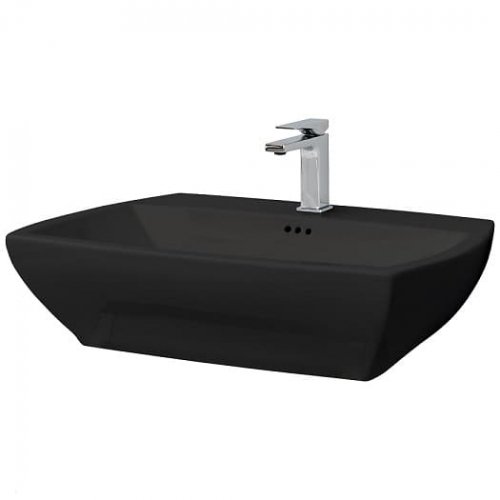 Керамическая раковина 70 см Artceram Jazz, black glossy (JZL005 03; 00) Купить Керамическая раковина 70 см Artceram Jazz, black glossy (JZL005 03; 00) в Киеве vannaja.kiev.ua