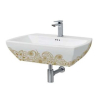 Керамическая раковина 70 см Artceram Jazz, white glossy/gold (JZL005 01; 15) Купить Керамическая раковина 70 см Artceram Jazz, white glossy/gold (JZL005 01; 15) в Киеве vannaja.kiev.ua