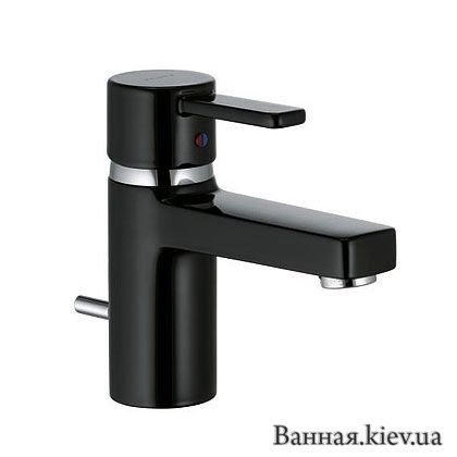 Купити KLUDI 382508675 Zenta Змішувач для умивальника чорний / хром літой в Києві vannaja.kiev.ua