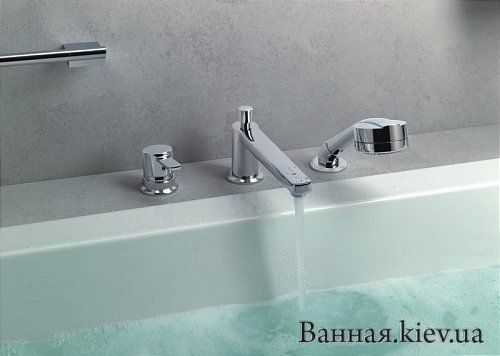 Купити Kludi 384470575 ZENTA Змішувач Врезной на 3 Отвори Одноричаж в Києві vannaja.kiev.ua