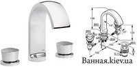 Купить Смеситель Раковины 3 Отверстия в Киеве