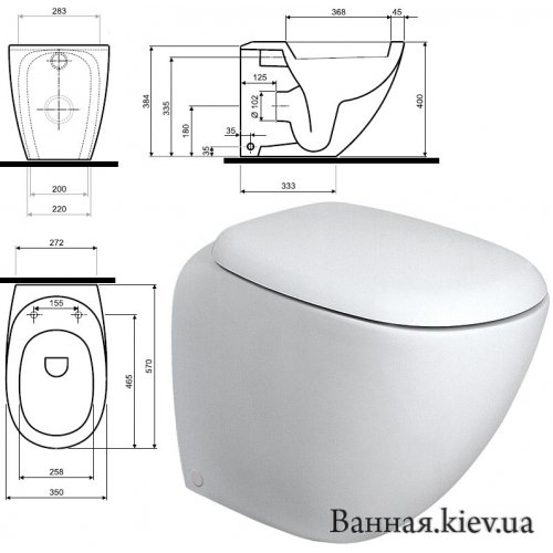 Kolo K15000 EGO Биде напольное (Польша) с доставкой в Киеве Купить Kolo K15000 EGO Биде напольное (Польша) с доставкой в Киеве в Киеве vannaja.kiev.ua