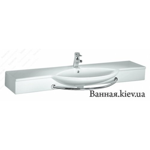 Laufen 12513 PALACE 1251.3 Умивальник 120 х55 з дугою рушникотримач Купити Laufen 12513 PALACE 1251.3 Умивальник 120 х55 з дугою рушникотримач в Києві vannaja.kiev.ua