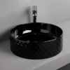 Керамическая раковина 44 см Artceram Rombo, black glossy (OSL009 03; 00) Купить Керамическая раковина 44 см Artceram Rombo, black glossy (OSL009 03; 00) в Киеве vannaja.kiev.ua