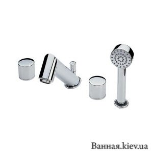 Купить Oras IL BAGNO ALESSI One 8540 Смеситель для ванны с ручным душем в Киеве vannaja.kiev.ua