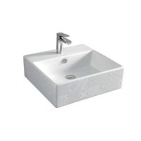 Керамическая раковина 50 см Artceram Quadro, white glossy (QUL002 01; 00)