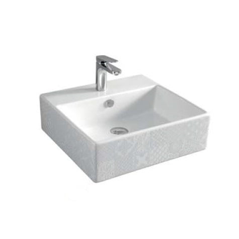 Керамічна раковина 50 см Artceram Quadro, white glossy / cementina (QUL002 01; 86) Купити Керамічна раковина 50 см Artceram Quadro, white glossy / cementina (QUL002 01; 86) в Києві vannaja.kiev.ua