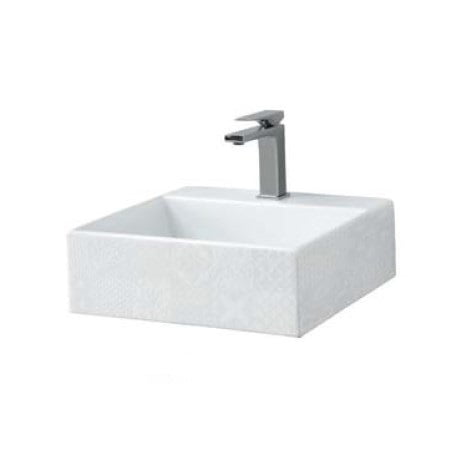 Керамічна раковина 40 см Artceram Quadro, white glossy / cementina (QUL005 01; 86) Купити Керамічна раковина 40 см Artceram Quadro, white glossy / cementina (QUL005 01; 86) в Києві vannaja.kiev.ua