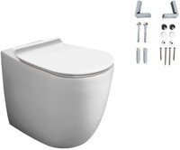 LAUFEN 2096.6 PRO Rimless 8.2096.6.000.000.1 Унитаз Подвесная без ободка + 8.9395.6.300.000.1 сиденье с крышкой SOFT CLOSE Швейцария 3 сорт