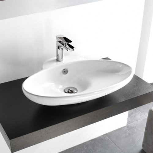 Керамическая раковина 63 см Artceram Fuori, white glossy (TFL004 01; 00) Купить Керамическая раковина 63 см Artceram Fuori, white glossy (TFL004 01; 00) в Киеве vannaja.kiev.ua
