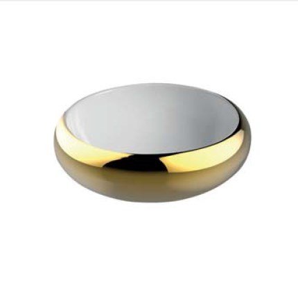 Керамическая раковина 43 см Artceram Tao, white glossy/gold bicolor (TOL001 01; 56) Купить Керамическая раковина 43 см Artceram Tao, white glossy/gold bicolor (TOL001 01; 56) в Киеве vannaja.kiev.ua