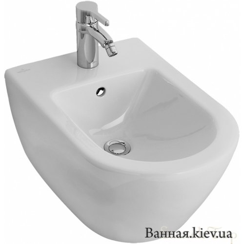 Купити VILLEROY &amp; BOCH 540000R1 SUBWAY 2.0 Біде підвісне білий альпін ceramicplus VILLEROY &amp; BOCH в Києві vannaja.kiev.ua
