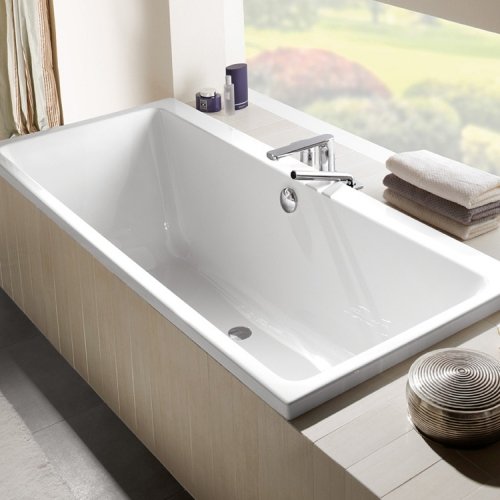 Купити VILLEROY & BOCH UBA180SUB2V-01 SUBWAY Duo Ванна акрилова 180х80 Прямокутна (без ніжок) BA180SUB2V в Києві vannaja.kiev.ua
