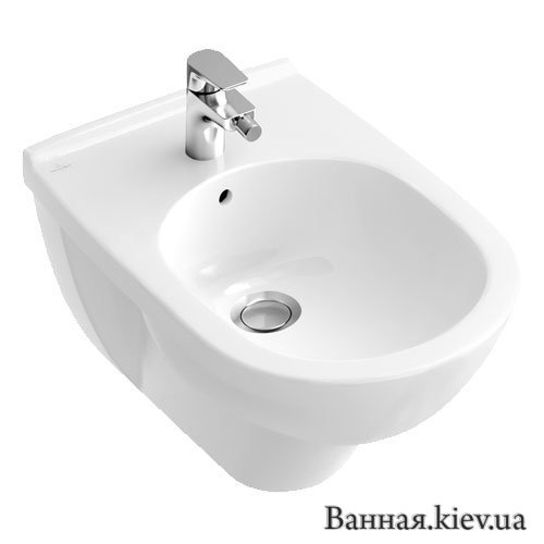 Купить VILLEROY & BOCH 54600001 O.Novo Биде Подвесное 56 см Германия в Киеве vannaja.kiev.ua