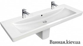 Villeroy & Boch 7176D201 Раковина 130 x47 Subway 2.0 на 2 отверс Купить Villeroy & Boch 7176D201 Раковина 130 x47 Subway 2.0 на 2 отверс в Киеве vannaja.kiev.ua