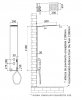 Купить Душевая система Paffoni Colonne Doccia (ZCOL673CR) в Киеве vannaja.kiev.ua