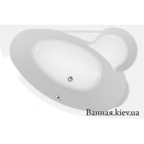 Купить Ванная Cersanit KALIOPE 153x100 асимметричная правая (S301-025) в Киеве vannaja.kiev.ua