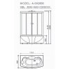 Appollo 0828 Паровий бокс Apollo A-0828BS 1510 x 860 x 2200 мм. Купити Appollo 0828 Паровий бокс Apollo A-0828BS 1510 x 860 x 2200 мм. в Києві vannaja.kiev.ua