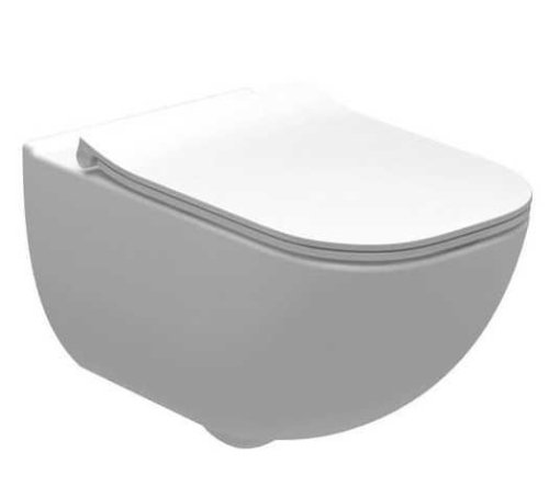 вмонтований унітаз підвісний Roca A34H139000 Alegra Rimless з кришкою soft-close, білий Купити вмонтований унітаз підвісний Roca A34H139000 Alegra Rimless з кришкою soft-close, білий в Києві vannaja.kiev.ua