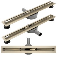 Трап для душа металлический корпус и решетка REA NEO SLIM PRO 70 см REA-G8401
