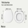 Купить ROCA A801B6200B Victoria 801B6200 Сидение для унитаза крышка soft-close в Киеве vannaja.kiev.ua